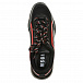 Черные кроссовки с красной отделкой MSGM | Фото 4