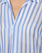 Рубашка удлинённая в полоску Pietro Brunelli | Фото 9