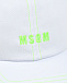 Бейсболка с лого, белая MSGM | Фото 3