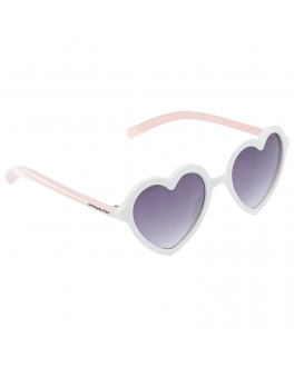 Солнцезащитные очки-сердечки Snapper Rock Белый, арт. FR056WP WHITE | Фото 1