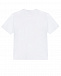 Белая футболка с круглым принтом GCDS | Фото 2