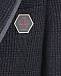 Серый костюм из шерсти с пиджаком и брюками в спортивном стиле Brunello Cucinelli | Фото 6