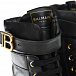 Кожаные ботинки с логотипом на ремне Balmain | Фото 6