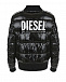Черная стеганая куртка Diesel | Фото 2
