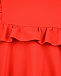 Красное платье с оборками IL Gufo | Фото 3