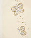 Кремовые колготки с бабочками из стразов Story Loris | Фото 2