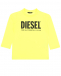 Толстовка из хлопка с принтом логотипа Diesel | Фото 1