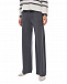 Темно-серые трикотажные брюки с накладными карманами Panicale | Фото 5