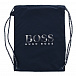 Синяя сумка-мешок с логотипом Hugo Boss | Фото 2