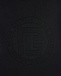 Черная толстовка-худи с выпуклым логотипом Balmain | Фото 3