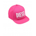 Бейсболка цвета фуксии с логотипом Diesel | Фото 1