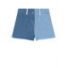 Джинсовые шорты в стиле color block Stella McCartney | Фото 1