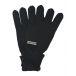 Черные однотонные перчатки Il Trenino | Фото 1