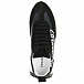 Черные кроссовки с белым логотипом Dsquared2 | Фото 4