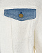 Белый джинсовый жакет  | Фото 3