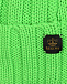 Зеленая шапка с меховым помпоном Regina | Фото 3
