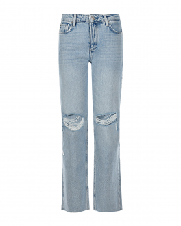 Голубые джинсы с разрезами Paige Голубой, арт. 4287I07 3148 | Фото 1