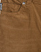 Вельветовые брюки коричневого цвета Moschino | Фото 3