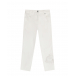 Белые джинсы с ажурной вышивкой Ermanno Scervino | Фото 1