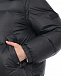Черное пальто с меховой отделкой Yves Salomon | Фото 17