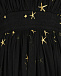 Черное платье с вышитыми звездами Dan Maralex | Фото 8