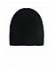 Черная шапка из шерсти  | Фото 2