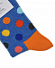 Синие носки в горошек Happy Socks | Фото 2