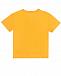 Желтая футболка с логотипом в тон Dolce&Gabbana | Фото 3