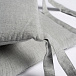 Защита для детской кроватки (бампер универсальный)&quot;Soft Cotton&quot; (Серо-оливковый) PERINA | Фото 5