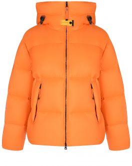 Оранжевая короткая куртка с капюшоном Parajumpers Оранжевый, арт. 22WM-PWPUFPP31 204 | Фото 1