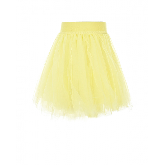 Многослойная юбка с эластичным поясом Monnalisa | Фото 1