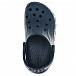 Темно-синие сланцы с логотипом Crocs | Фото 4