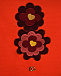 Красная футболка с цветочной аппликацией Dolce&Gabbana | Фото 3