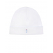 Белая шапка из хлопка с вышивкой &quot;город&quot; Lyda Baby | Фото 1