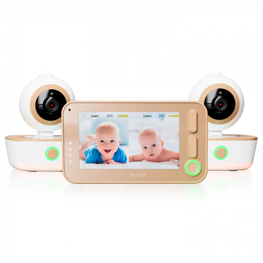 Видеоняня Baby RV1300X2 c двумя камерами Ramili | Фото 1