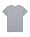 Серая футболка с принтом &quot;мишка&quot; Moschino | Фото 2