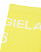 Желтые носки с белым лого MM6 Maison Margiela | Фото 2