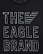 Черная толстовка с принтом The Eagle Brand Emporio Armani | Фото 3