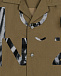 Рубашка цвета хаки с лого No. 21 | Фото 3