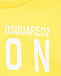 Желтый свитшот с лого Dsquared2 | Фото 3