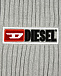 Серый шарф с логотипом Diesel | Фото 3