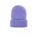 Фиолетовая шапка с отворотом  | Фото 1