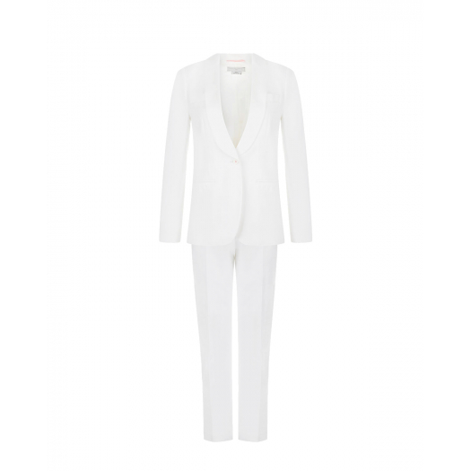 Классичесий белый костюм Stella McCartney | Фото 1