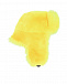 Желтая меховая шапка-ушанка Рина Поплавская | Фото 4