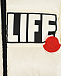 Белый комбинезон с принтом LIFE Moncler | Фото 3