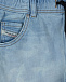 Светло-голубые джинсовые бермуды Diesel | Фото 3