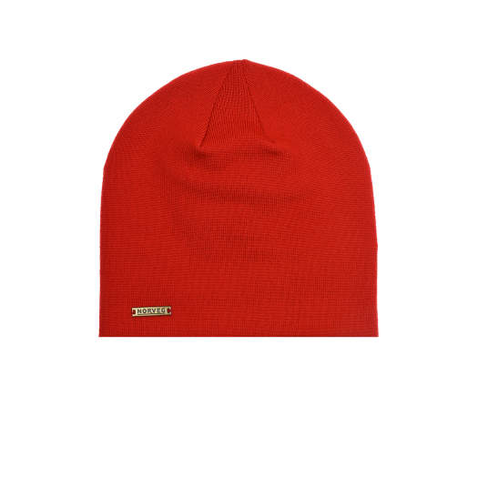 Красная базовая шапка Norveg | Фото 1