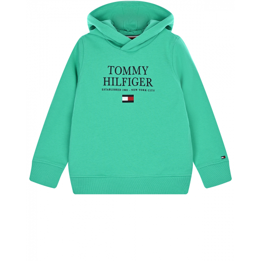 Толстовка-худи с логотипом Tommy Hilfiger | Фото 1