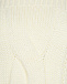 Джемпер молочного цвета фигурной вязки Pietro Brunelli | Фото 14