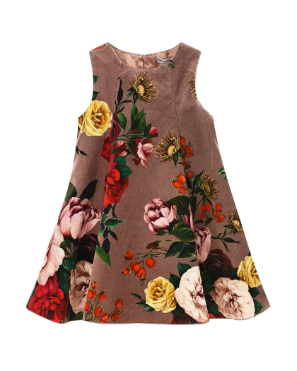 Платье и шортики с цветочным принтом Dolce&Gabbana | Фото 1